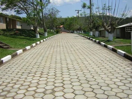 Pavimento Sextavado